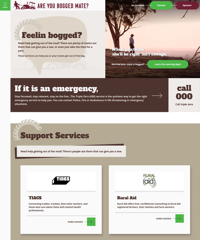 Are You Bogged Mate? | Website Design & Development | CoBright