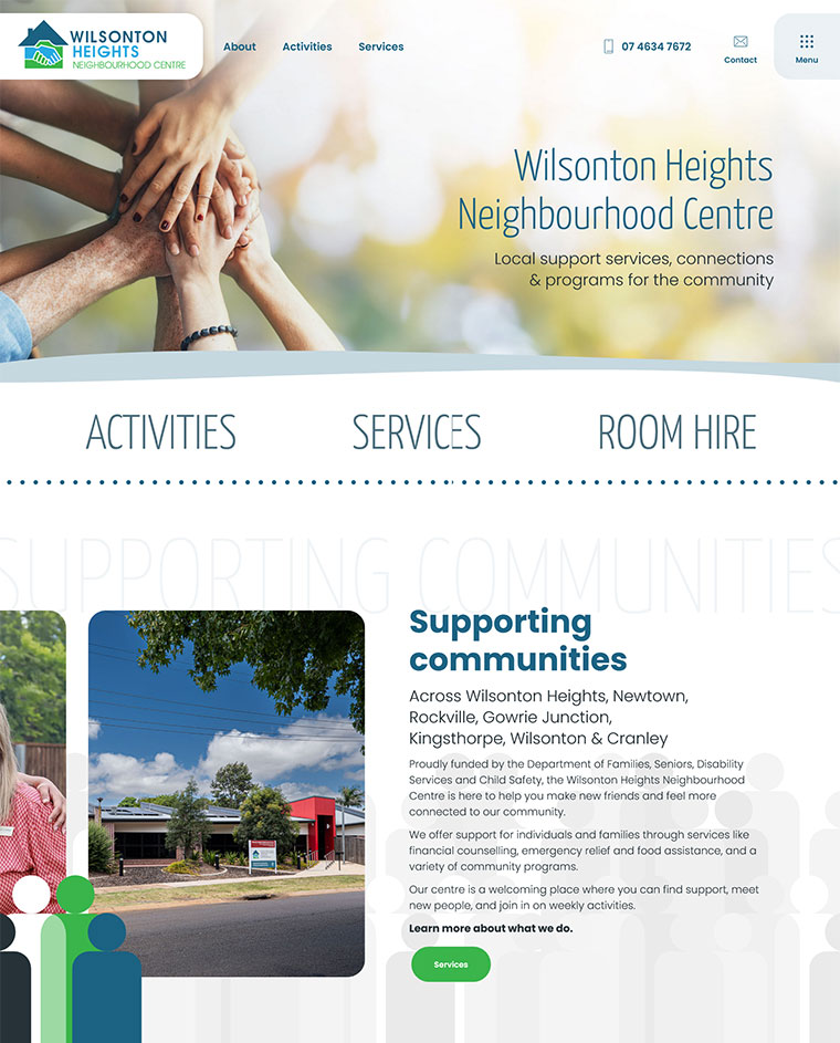 Wilsonton Heights Neighbourhood Centre - Website